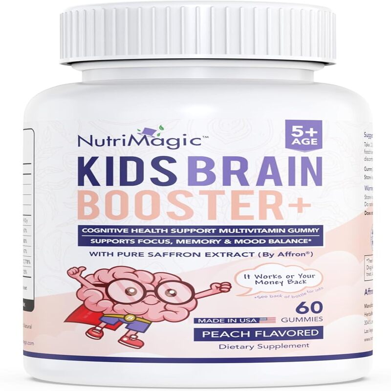 KIDS Brain Booster+ Saffron Based Nootropic & Multivitamin